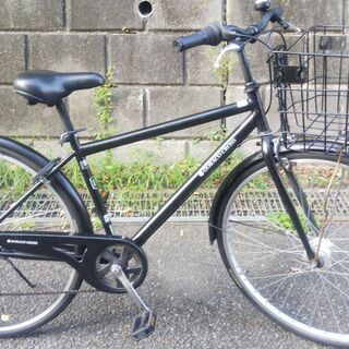 ２７インチ　変速6段　オートライト付き　フレームカラーはブラック...