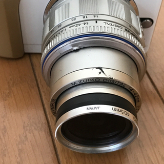 お取引中　デジカメ　一眼レフ　オリンパスペン　EPL-1 電子ファインダー付き　ジャンクの画像