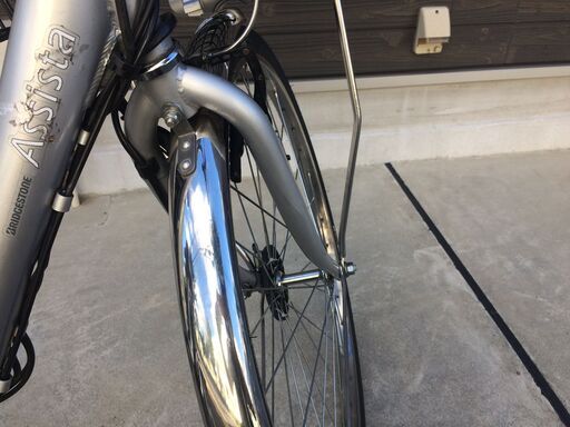 地域限定送料無料ブリヂストンアシスタビジネス業務用12,8AHシルバー