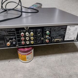シャープDVDビデオレコーダー DV-SR100 2002年再生可の画像