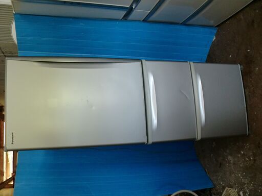 引取り歓迎◆パナソニック　3ドア冷凍冷蔵庫　自動製氷付き　NR-L379ML--S形　２０１0年製動作保証１週間付き