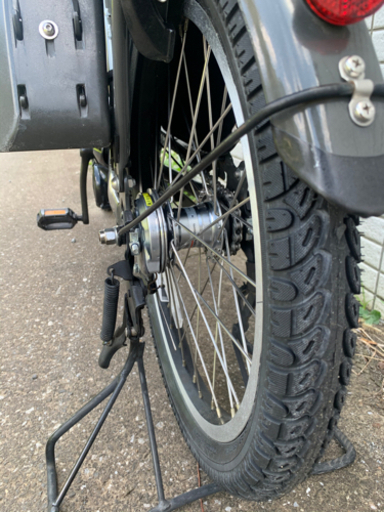 ブリジストン　BIKKE2 前後タイヤ新品　ダークグレー　新基準　電動アシスト自転車