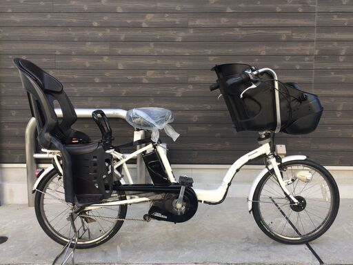 地域限定送料無料　ギュットミニ　三人乗り　13,2AH　ピンク　神戸　電動自転車 地域限定送料無料 パナソニック ギュットミニ 子供乗せ 13,2AH 20