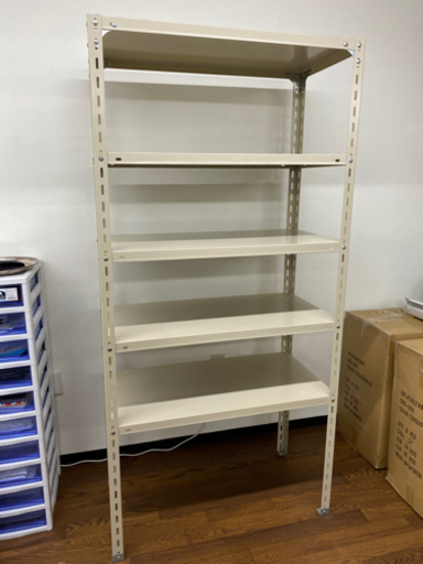 ボルトスチールラック　フルボルト　棚　事務家具