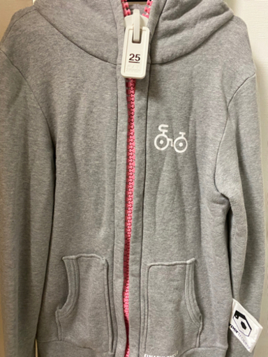 木梨サイクル ファットジップアップパーカー XL