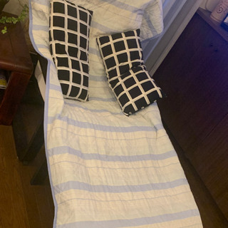 終了しました。　　イケア　ポエング　チェア&オットマンの画像