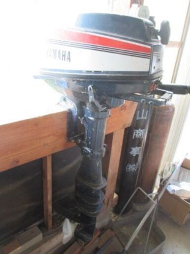 YAMAHA　船外機　6馬力　2スト　L足　作動OK