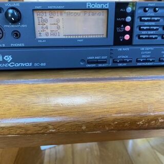 値引き！音源 SC-88 ROLAND SOUND CANVAS...