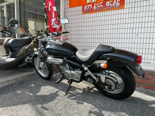 ★22万円　マグナ50 マフラーカスタム！セル1 実働車★ホンダ　AC13