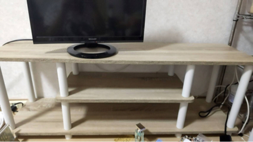 年式浅✨一人暮らしの方にオススメ✨液晶テレビとテレビボードセット 一人暮らしにおすすめ！テレビ台12選/サイズ目安や選び方もご紹介 