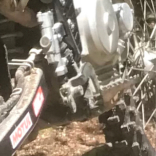 溶接作業(バイクのステップ)