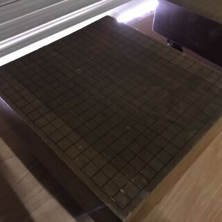 囲碁盤 2個セット 脚付きの画像