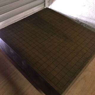 囲碁盤 2個セット 脚付きの画像