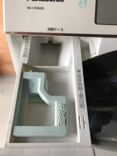 最終値下げ⭐︎【直接引取送料無料】パナソニック 10/6kgドラム式洗濯機　NA-VX9600L-W  2016年製