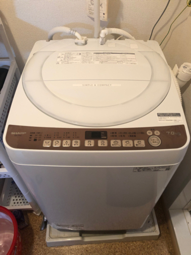 SHARP 洗濯機　7kg