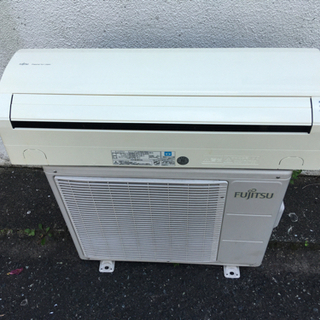 季節、空調家電 取り付け込み！10畳から12畳用フジツー製！