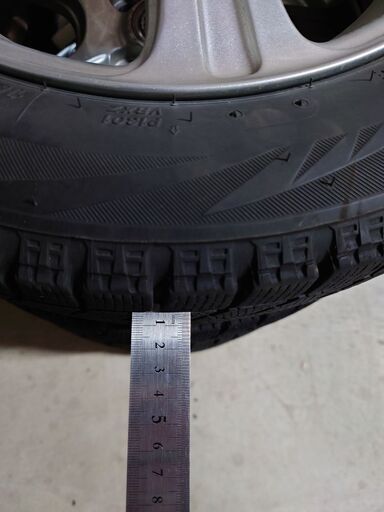 タントに使用してたスノータイヤ