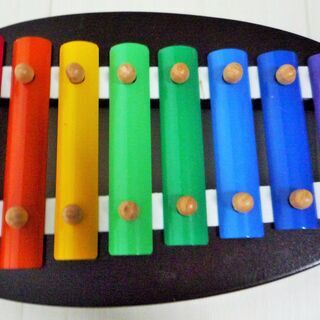 ☆情操教育にピッタリの知育玩具 木琴 楽器玩具 おもちゃの鍵盤◆「本物」の音色を奏でるの画像