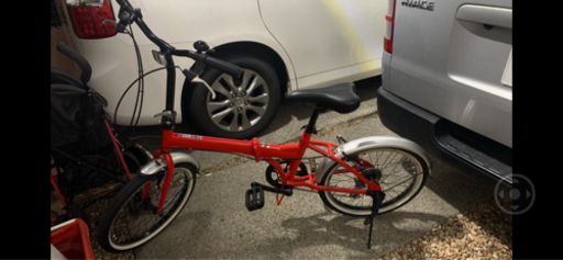 値下げ！軽い！小さい！安い！折りたたみ自転車　アルミフレーム