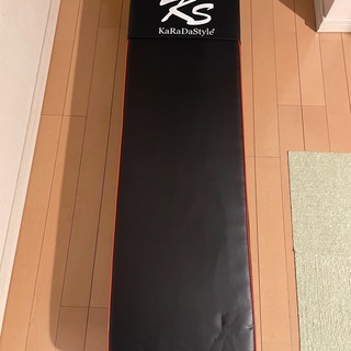 KaRaDaStyle フラットベンチ 折りたたみ トレーニング...
