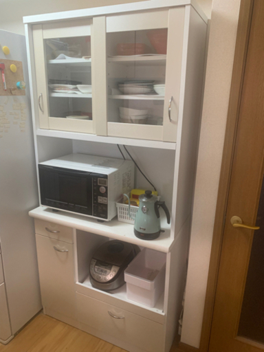 食器棚　家電収納あり