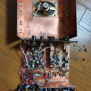 自作50MHz　AM　トランシーバーの画像