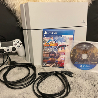 ネット決済・着払い】PlayStation®4 グレイシャー・ホワイト CUH-1200A