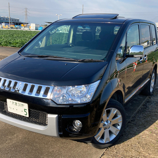 【美車！ワンオーナー】H22 デリカD:5 Gプレミアム　4WD  サンルーフの画像