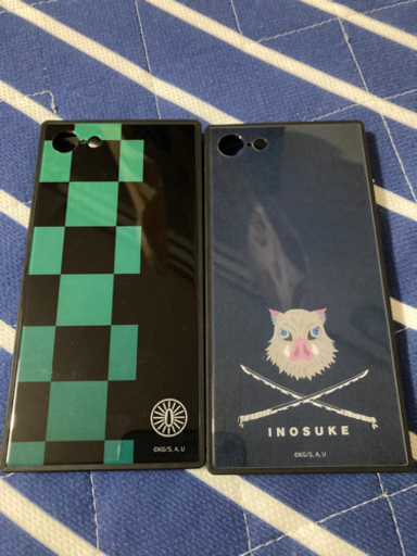iPhone7 32G シルバー鬼滅の刃ケース付き！！