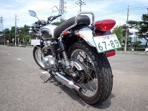 ご成約済み、ありがとうございました！カワサキ　W650  車検R5年7月迄　ナンバー付き　LEDヘッドライト(車検対応)
