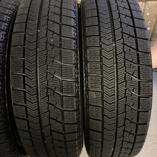 アルミホイール、スタッドレスタイヤ155/65R13、の画像