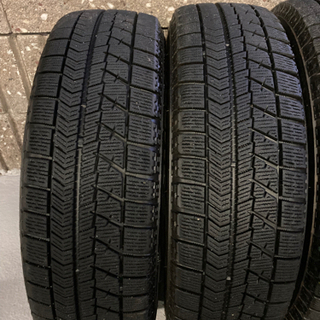 アルミホイール、スタッドレスタイヤ155/65R13、の画像