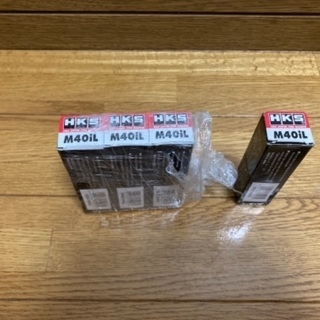 HKS レーシング　プラグ　M40iL  3本　新品　WRXの画像