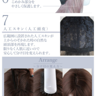 【新品未使用】グラデーションフルウィッグの画像