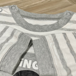 取引中　95. サイズ70 ピングー　長袖　ベビー　ロンパースの画像