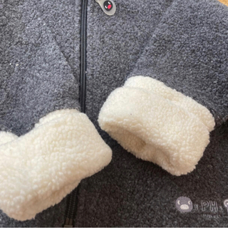 ベビーボアパーカー　ベビーコートの画像