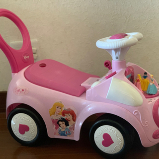 ディズニープリンセス　手押し車の画像