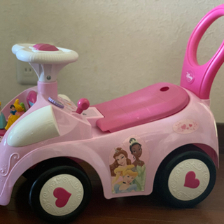 ディズニープリンセス　手押し車の画像