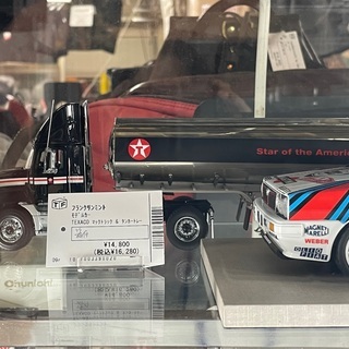 フランクリンミント　ミニカー　TEXACO マックトラック＆タン...