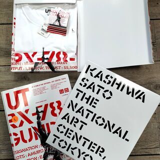 【新品・会場限定パッケージ入り】機動戦士ガンダム グラフィックTシャツ（国立新美術館 佐藤可士和展 UT）の画像