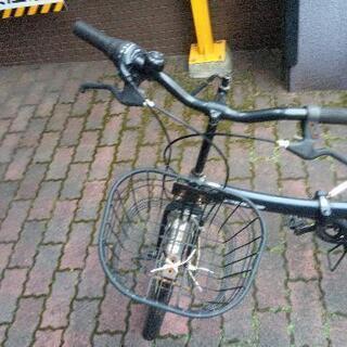 ★折りたたみ自転車　ブラック　