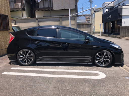 30プリウス Sツーリングセレクション後期平成24年車高調カローラ