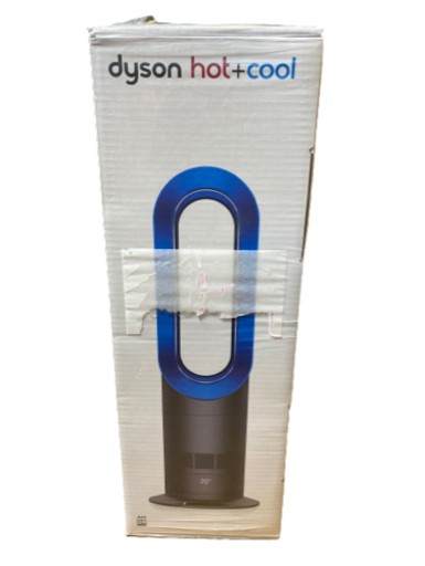 新品未使用品‼️Dyson Hot + Cool AM09 ファンヒーター [アイアン/サテンブルー]