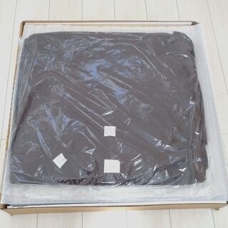 [ 未使用 ] タンスのゲン ☆ 折れ脚カジュアルこたつ / 70NA 2015 / 70×70 / 掛け布団セット / 正規品箱入り / コンパクト収納 10㎝ [ 調布市 お引き取り限定]の画像