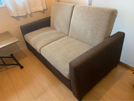 【中古】2人掛けソファベッド