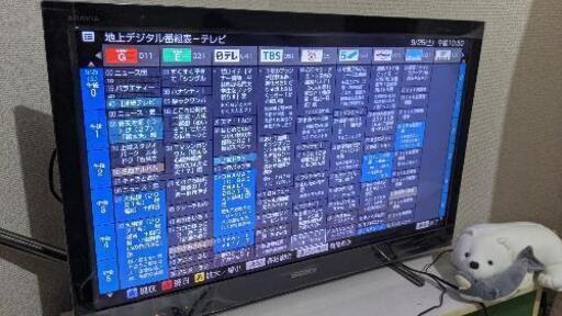 32型テレビ　ソニー　ブラビア　画面傷なし
