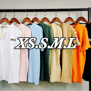 【新品】メゾンキツネ 半袖Tシャツ メンズ レディース XS S...