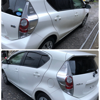 トヨタアクア  G H25年式 3万キロ 車検令和5年9月まで・ナビ、テレビ、バックカメラの画像