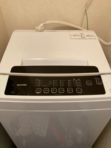 アイリスオーヤマ　洗濯機6kg 決まりました