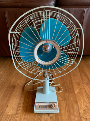 昭和レトロ　三菱　扇風機　3枚羽